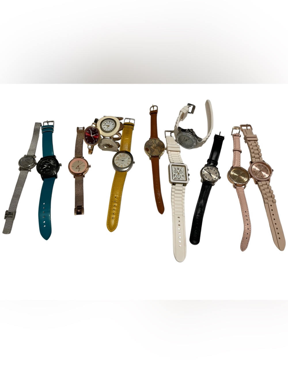 Vintage & Modern Watch Wholesale Lot (12 Pcs) – Nine West, Lucerne, Francesca's